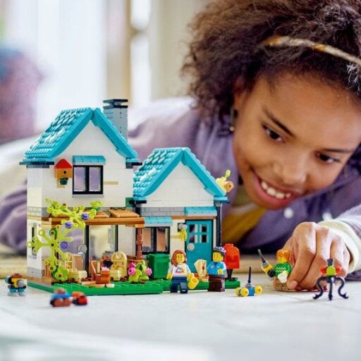 LEGO Creator 3 in 1 Cozy House Building Kit with its unique design and build quality