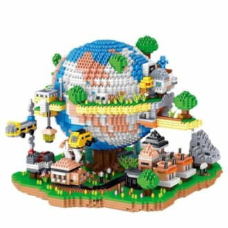 Architecture Global Village Micro Building Blocks Set