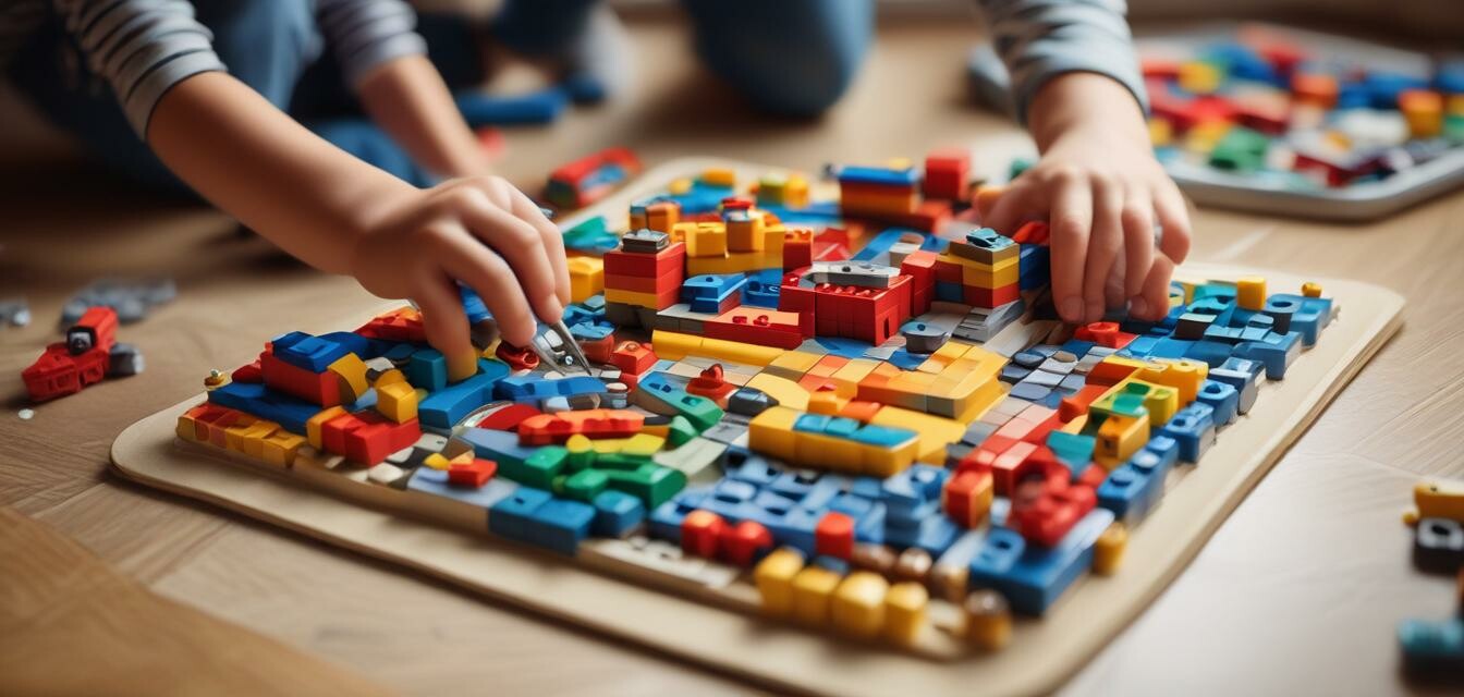 Kids' educational brick sets.