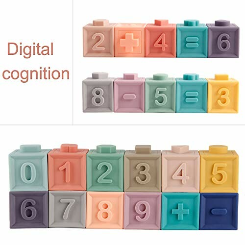 Colorful numerical building blocks for digital cognition, featuring numbers and symbols.