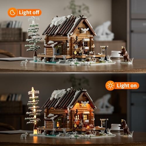 FUNWHOLE Hunting-Cabin Lighting Set