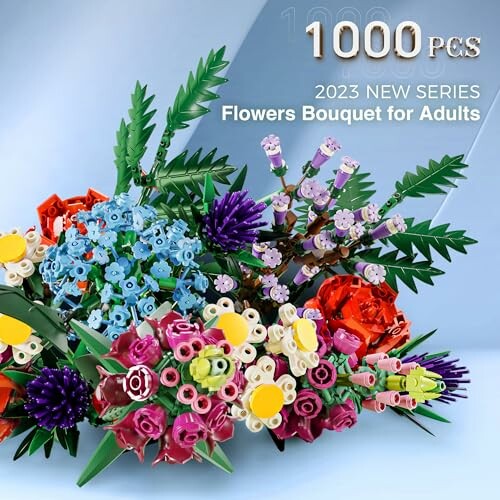 Dexblocks Flower Bouquet Building Kit