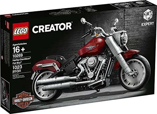 LEGO Creator Expert Harley-Davidson Fat Boy set box.