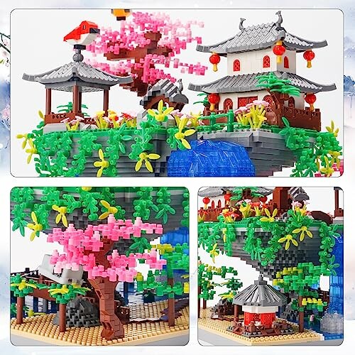 Peach Blossom Pond Bonsai Tree Kit