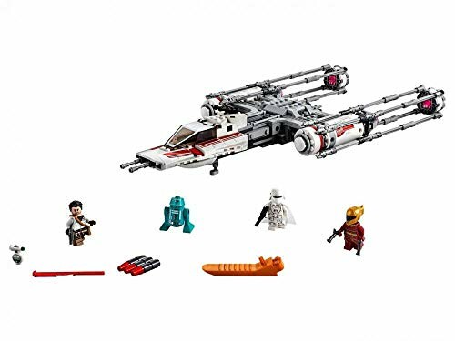 LEGO Star Wars Y-Wing set with minifigures and accessories