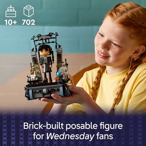 LEGO Wednesday Addams Figure