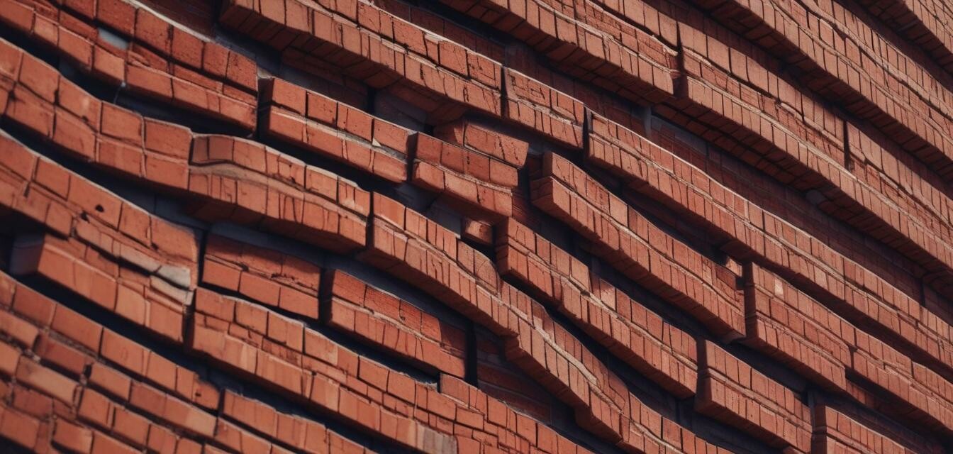 Stacking technique in brick building