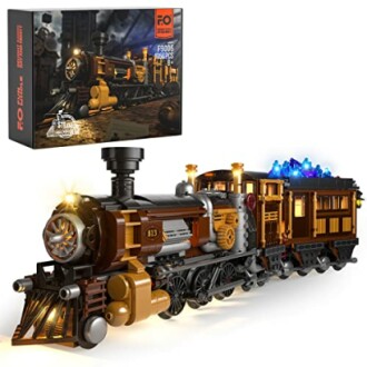 FUNWHOLE Steampunk Ore Train Set