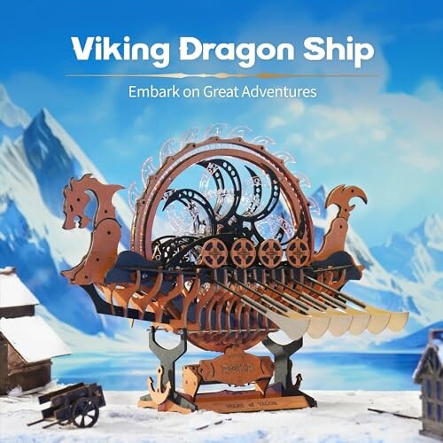 ROKR Viking Dragon Ship