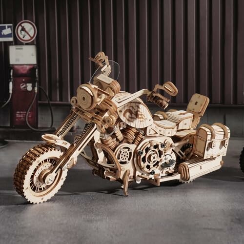 ROKR 3D Wooden Motorcycle Model