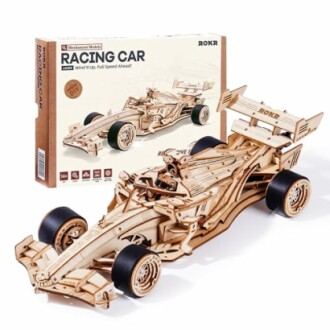 ROKR 3D Wooden Puzzle Racing Car