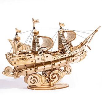 RoWood 3D Wooden Puzzle - Sailing Ship